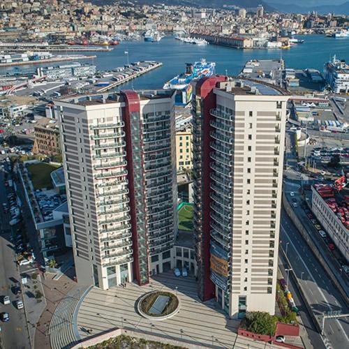Grande Monolocale Con Parcheggio Interrato Incluso Lägenhet Genua Exteriör bild